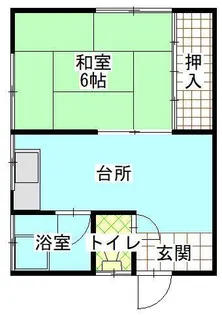 東和荘【2階】の間取り