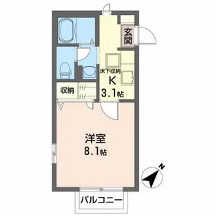 イースト・I【1階】の間取り