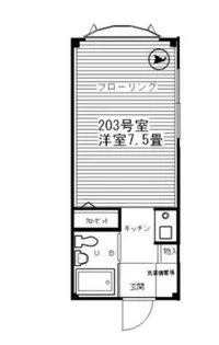 プレリュード狛江【2階】の間取り