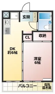 ガーデンハイツフタバ【2階】の間取り