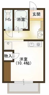 グリーンハートマンション【3階】の間取り
