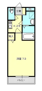 プラッツ上石田【3階】の間取り