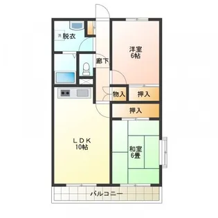 タウン248【2階】の間取り