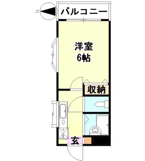 K・S・Mヴァーチュ【3階】の間取り