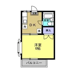 ファミーユ・幸【1階】の間取り