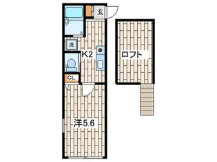 ランドマーク【1階】の間取り