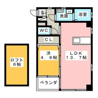 QULIO BLUE【4階】の間取り