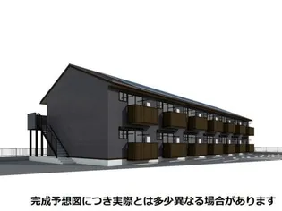 群馬県太田市新島町【アパート】の外観