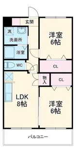 プリマヴェーラ【2階】の間取り