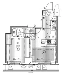 東京都台東区寿1【マンション】の間取り