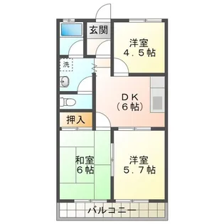 ノーブルタウン【2階】の間取り
