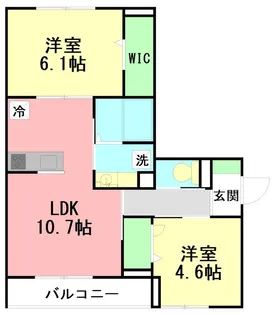 Forest・K【2階】の間取り