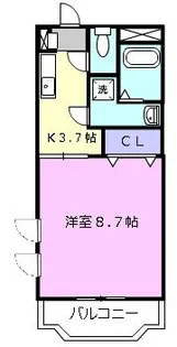 メルヴェーユ【1階】の間取り