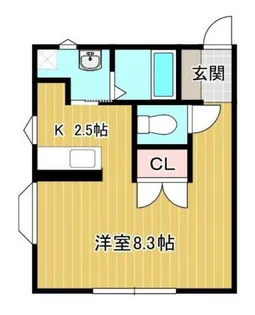 メゾン・ド・オランジェ【1階】の間取り