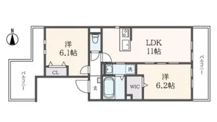 東京都練馬区石神井町8【マンション】の間取り