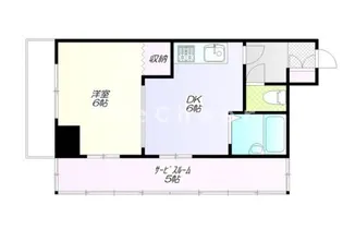 東京都文京区白山4【マンション】の間取り