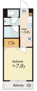 丹木田口ビル【4階】の間取り