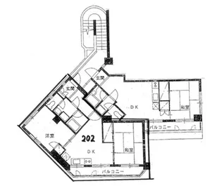 上井草ガーデニアアネックス【2階】の間取り