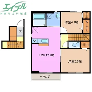 Grundy【2階】の間取り