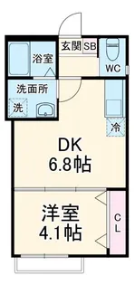 アート・フル本町Two【3階】の間取り
