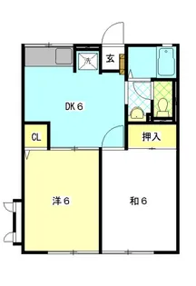 シャローム【2階】の間取り