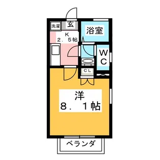 プリマベーラ【1階】の間取り
