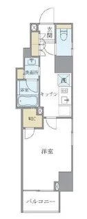 プランドール水天宮【8階】の間取り