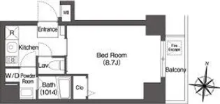東京都墨田区緑3【マンション】の間取り