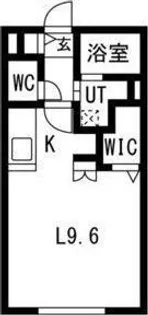 1Kの間取り画像