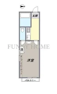 東京都世田谷区桜上水4【アパート】の間取り