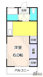 コーポN【2階】の間取り