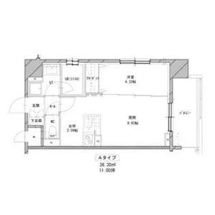 エンバシープレイス【7階】の間取り