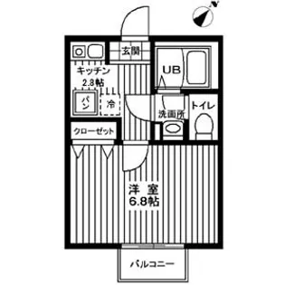 キャメル宮原IV【2階】の間取り