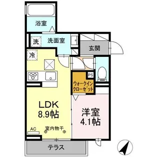 静岡県静岡市駿河区津島町【アパート】の間取り