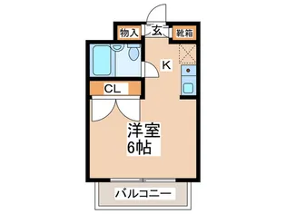 リヴィエール鶴牧【3階】の間取り