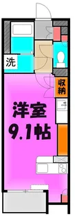 埼玉県上尾市大字平塚【アパート】の間取り