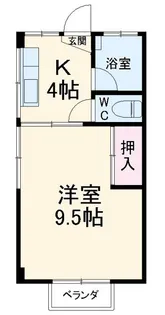 山和マンション【1階】の間取り