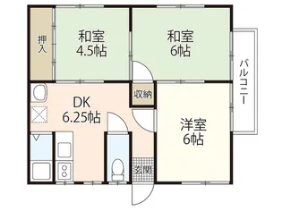 新宿荘【2階】の間取り