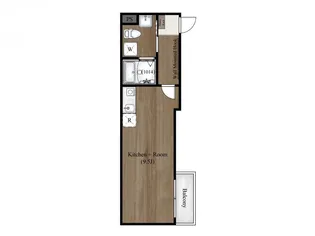 K.Noir【2階】の間取り