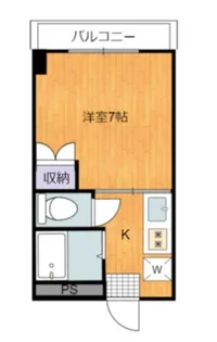 シティスペース【5階】の間取り