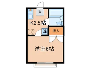 ウイングII【2階】の間取り