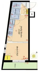 パレ・ホームズ永福町II【5階】の間取り