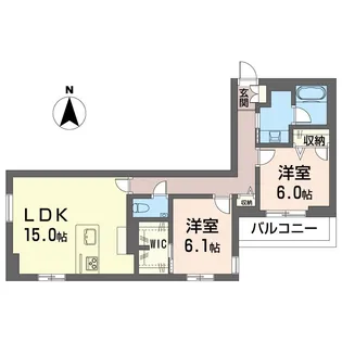 フルリアージュ【2階】の間取り