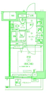 RELUXIA横濱弘明寺【2階】の間取り