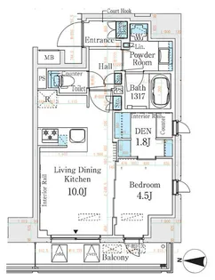 東京都墨田区江東橋1【マンション】の間取り