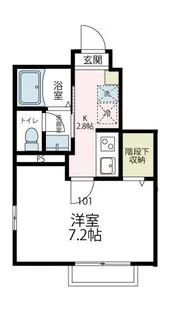 メリーヒルズ【1階】の間取り