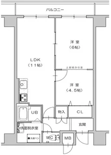 第20柴田マンション【12階】の間取り