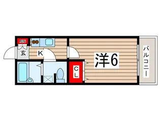 ディアファミリ-【2階】の間取り