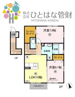 unity α【2階】の間取り