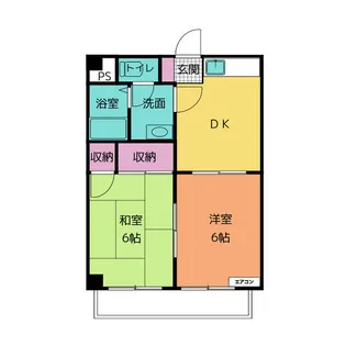 本田町レジデンス【5階】の間取り